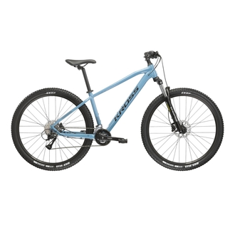 Велосипед Kross Hexagon 4.0 M 29 (2024) Голубой/черный